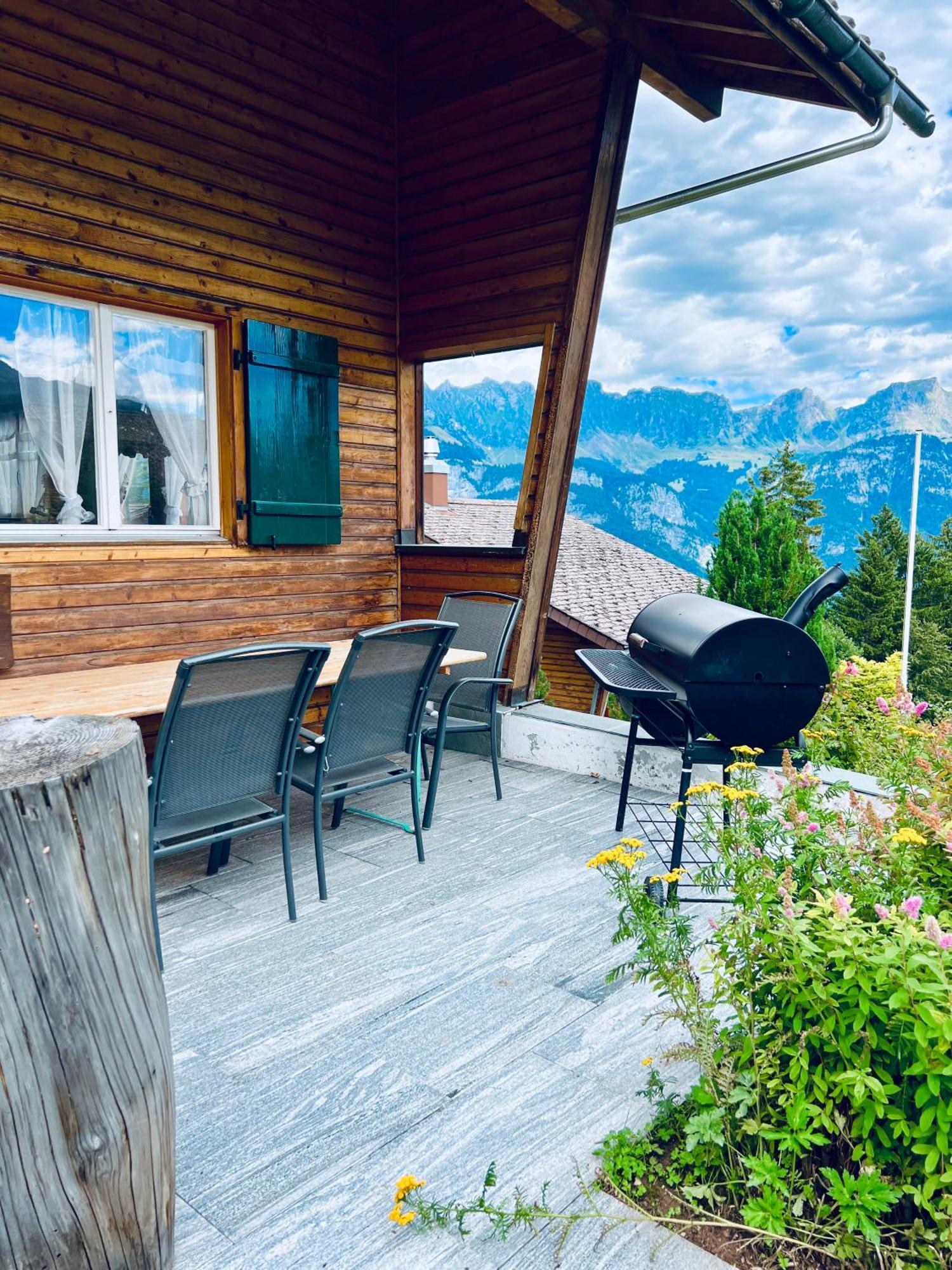 Chalet Waldwiese - Charmingstay Flumserberg Exteriör bild
